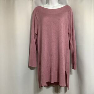 MTL 1980 Tunic Ladies Size 1X Sweater Knit Loose Fit Pink
